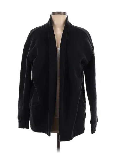 Pre-owned Mpg Coat In Black