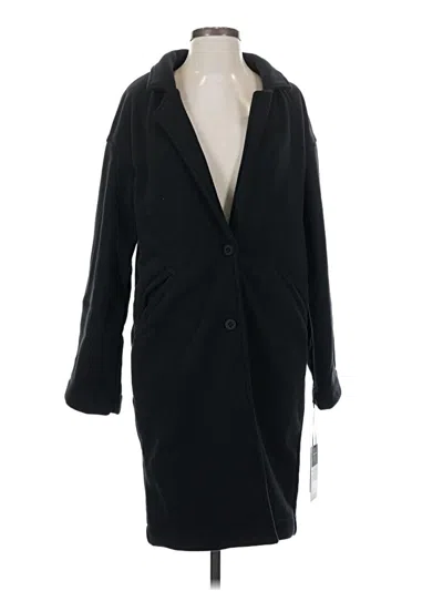 Pre-owned Mpg Coat In Black