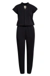 Mpg Dreamweave Jumpsuit In Black