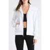 Mpg Dreamweave™ Oversize Zip Jacket In White