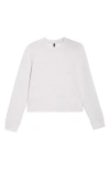 Mpg Dreamweave Recycled Polyester Blend Crop Sweatshirt In White