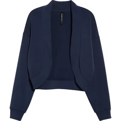 Mpg Dreamweave Shrug In Navy Blazer