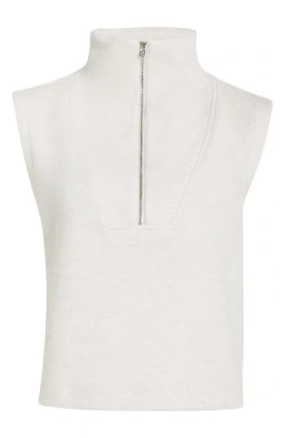 Mpg Dreamweave™ Sleeveless Half Zip Mock Neck Top