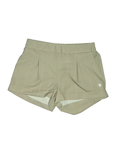 Pre-owned Mpg Khaki Shorts In Green