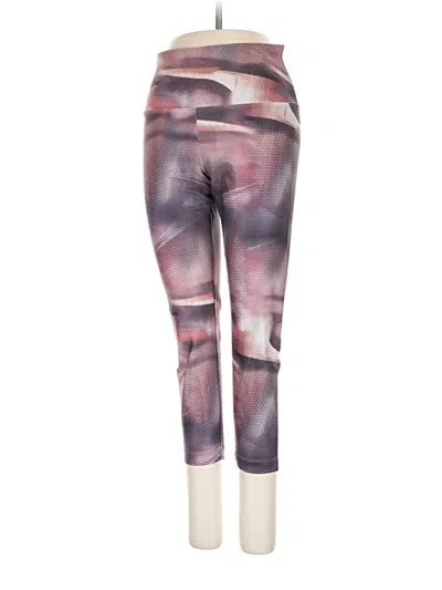 Pre-owned Mpg Leggings In Purple