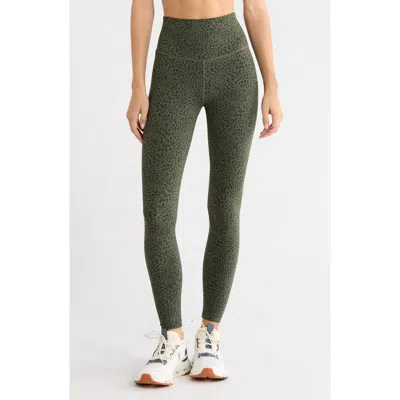 Mpg Print Sculpt Leggings In Green
