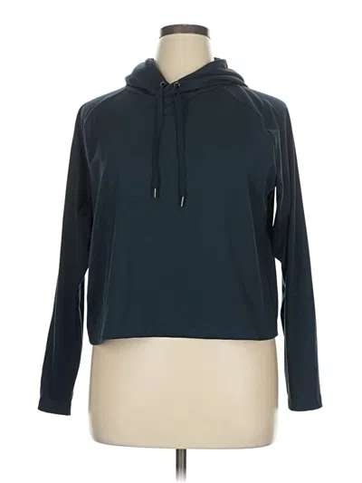 Pre-owned Mpg Pullover Hoodie In Blue