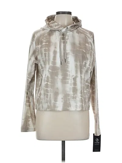 Pre-owned Mpg Pullover Hoodie In Silver