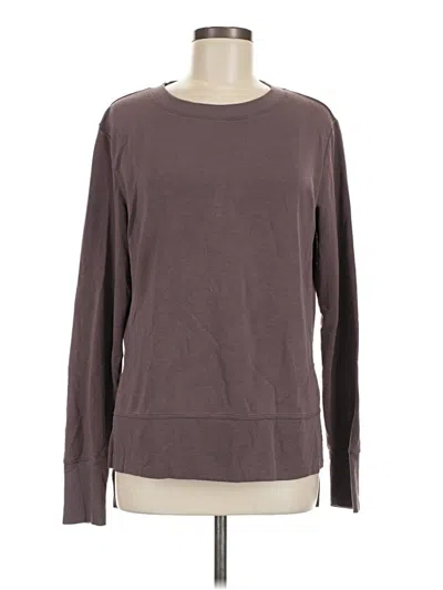 Pre-owned Mpg Pullover Sweater In Brown