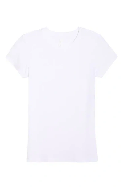 Mpg Rib Baby T-shirt In White