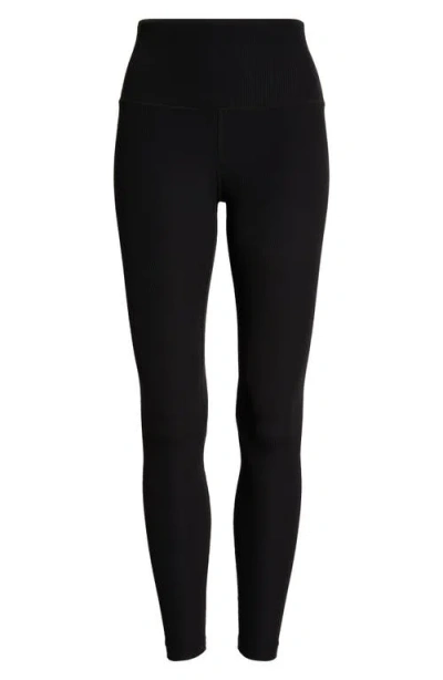 Mpg Ribbed Leggings In Black