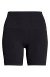 Mpg Ribbed Shorts In Black