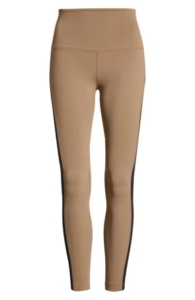 Mpg Sculpt Colorblock Leggings In Brown