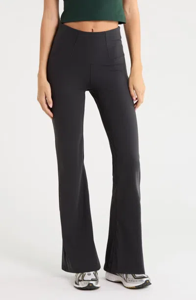 Mpg Sculpt High Waist Flare Pants In Black