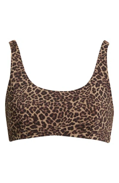 Mpg Sculpt Reversible Sports Bra In Brown