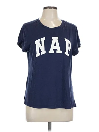 Pre-owned Mpg Short Sleeve T-shirt In Blue