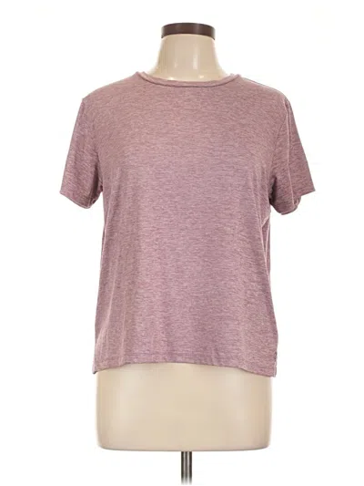 Pre-owned Mpg Short Sleeve T-shirt In Burgundy