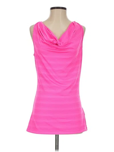 Pre-owned Mpg Sleeveless T-shirt In Pink