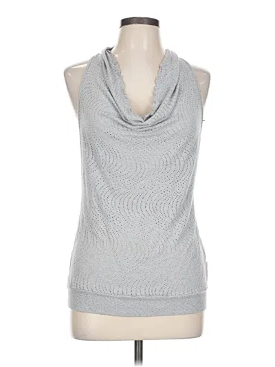 Pre-owned Mpg Sleeveless T-shirt In Silver