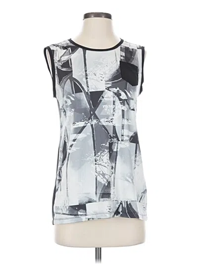 Pre-owned Mpg Sleeveless T-shirt In Silver