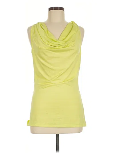 Pre-owned Mpg Sleeveless T-shirt In Yellow