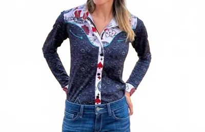 Mpg Sport Air Conditioned Western Shirt In Mutli