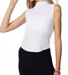 Mpg Sport Baby Rib Slim Fit Tank In White In White