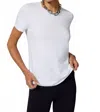 Mpg Sport Pima Cotton Classic Fit Tee In White In White