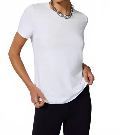 Mpg Sport Pima Cotton Classic Fit Tee In White