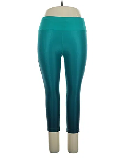 Pre-owned Mpg Yoga Pants In Teal