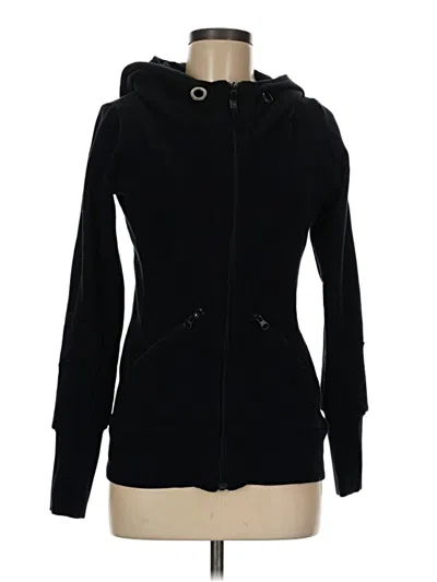 Pre-owned Mpg Zip Up Hoodie In Black