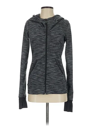 Pre-owned Mpg Zip Up Hoodie In Gray