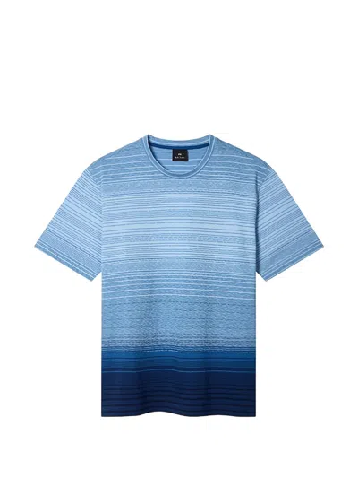 Mps Striped T-shirt In Blue