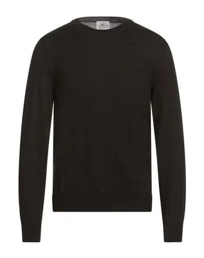 Mqj Man Sweater Black Size 42 Wool, Acrylic