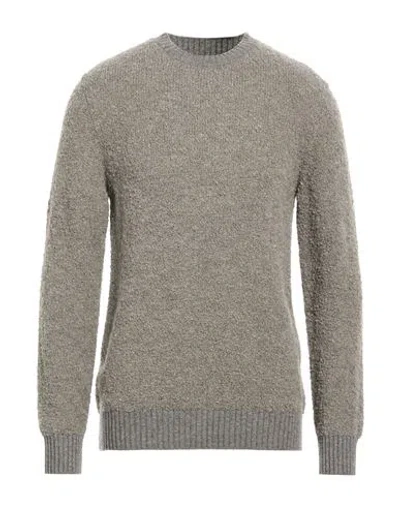Mqj Man Sweater Grey Size 42 Acrylic, Wool, Polyamide In Gray
