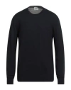 Mqj Man Sweater Midnight Blue Size 46 Wool, Acrylic