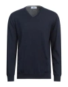 Mqj Man Sweater Navy Size Xxl Cotton