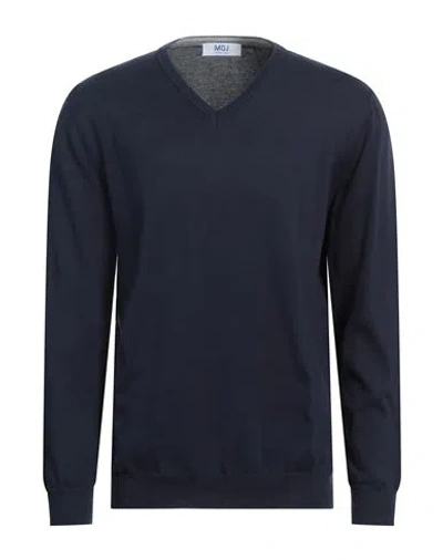 Mqj Man Sweater Navy Size Xxl Cotton