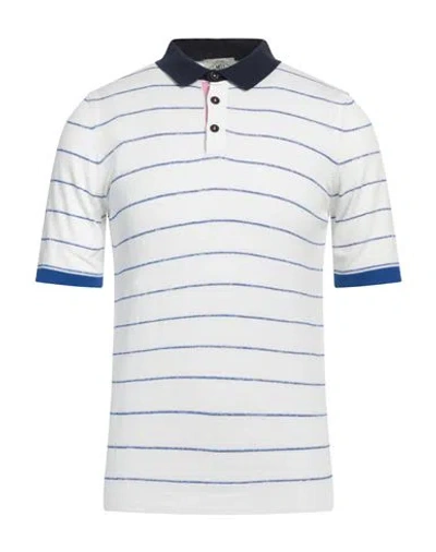 Mqj Man Sweater White Size 40 Cotton, Linen, Polyester