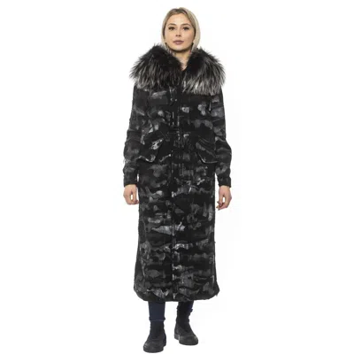 Mr & Mrs Italy Black Cotton Women Jacket