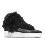 Mr & Mrs Italy Blue Cotton Sneaker In Blue