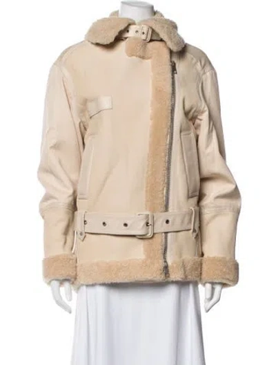 Pre-owned Mr & Mrs Italy Bomber Jacket In Neutrals