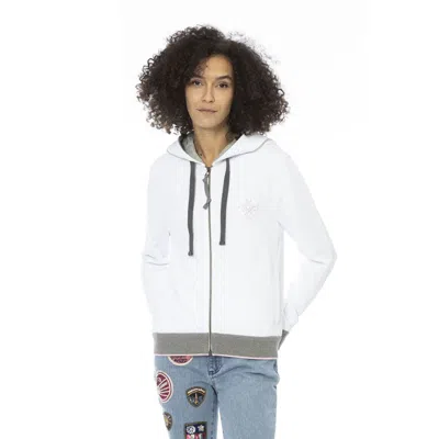 Mr & Mrs Italy Cotton Women Sweatshirt Women's Top In White