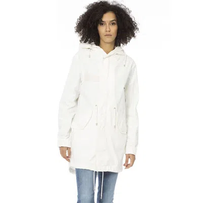 Mr & Mrs Italy Cotton Women Women's Parka In White