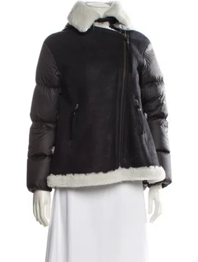 Pre-owned Mr & Mrs Italy Fur Jacket In Black