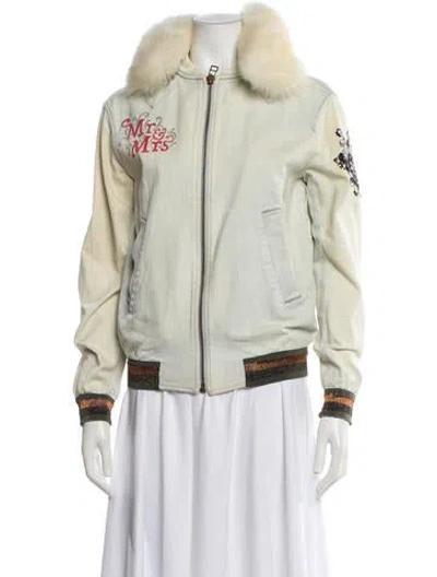 Pre-owned Mr & Mrs Italy Fur Jacket In Multi