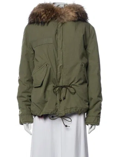 Pre-owned Mr & Mrs Italy Jacket In Green