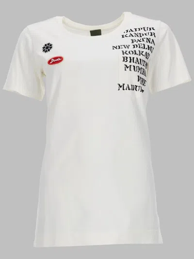 Mr & Mrs Italy Multicolor Print T-shirt