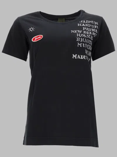 Mr & Mrs Italy Multicolour Print T-shirt In Multicolor