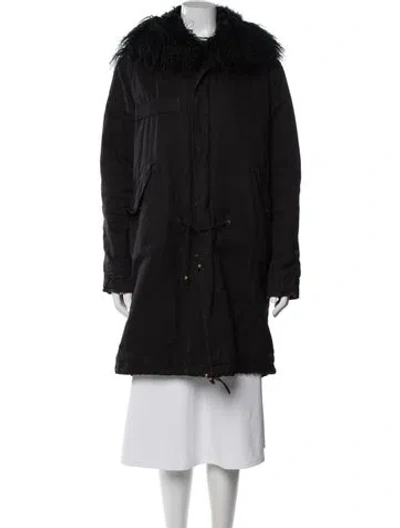 Pre-owned Mr & Mrs Italy Parka In Black